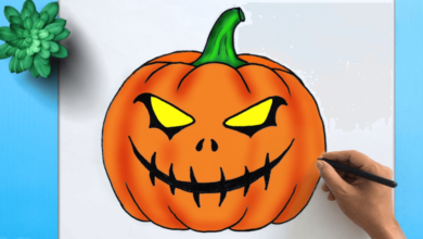 Easy:6ya5lsy38aw= Pumpkin Drawing