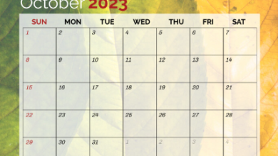 Free Printable:7q0lisar-2w= October Calendar 2023